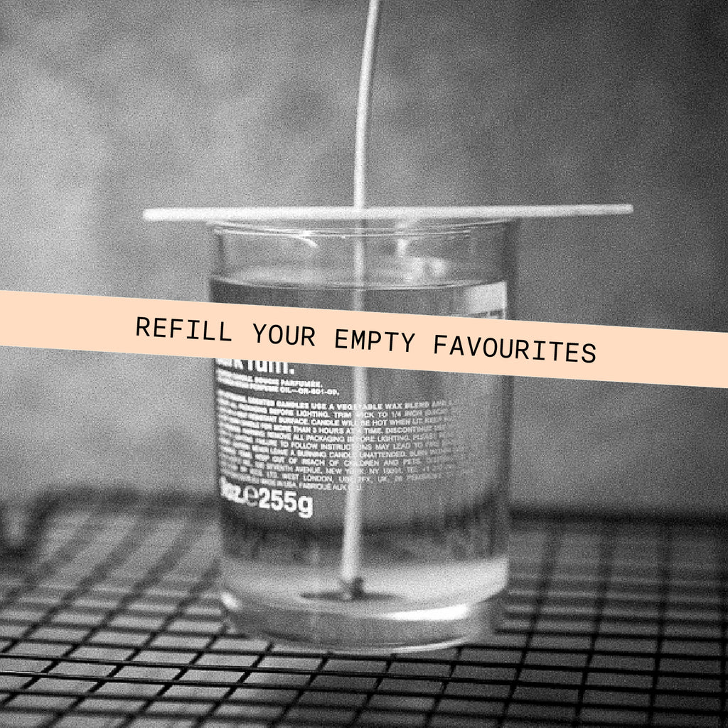 candle refill trio