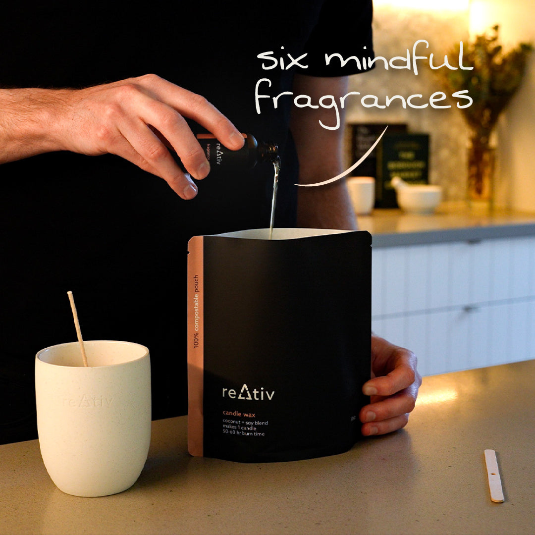 refillable candle kit (imperfect edition)